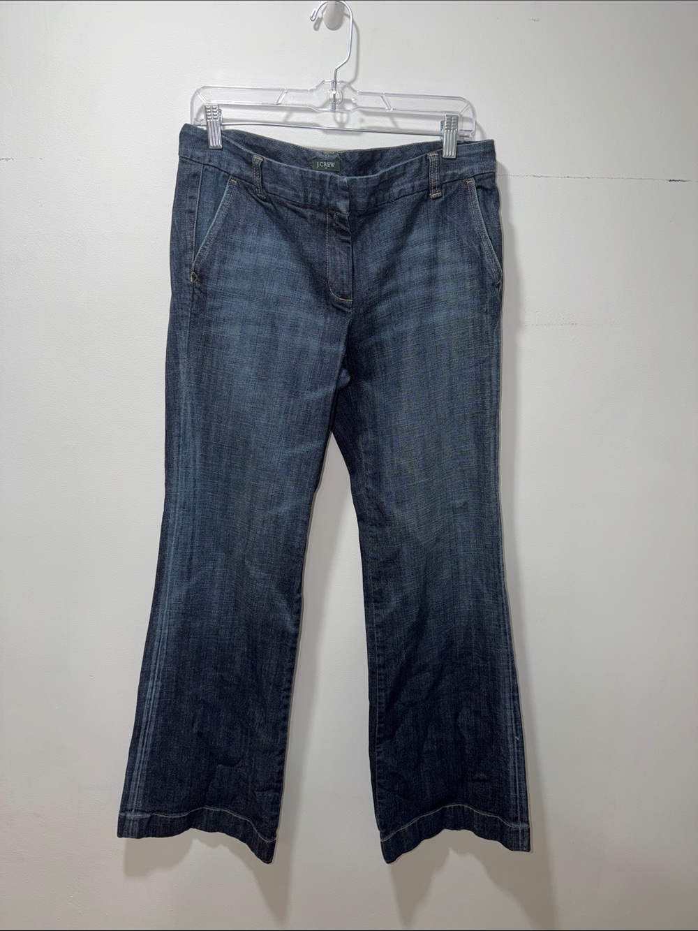 J. Crew Women's VTG Low Rise Boot Cut Jeans‎ Retro Western 31 FLARE Y2K 90s